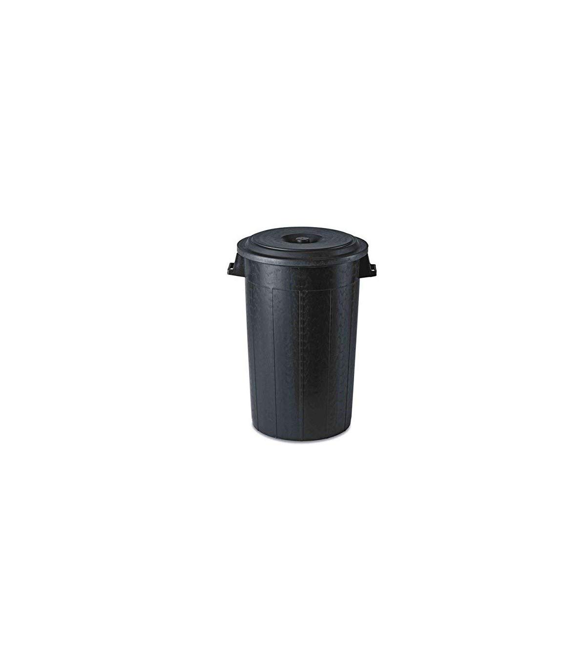 stefanplast-25130-bidone-immondizia-con-coperchio-120-litri-nero-in-plastica image 3