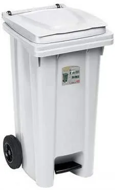 stefanplast-home-eco-system-contenitore-con-pedale-120-litri-bianco image 1
