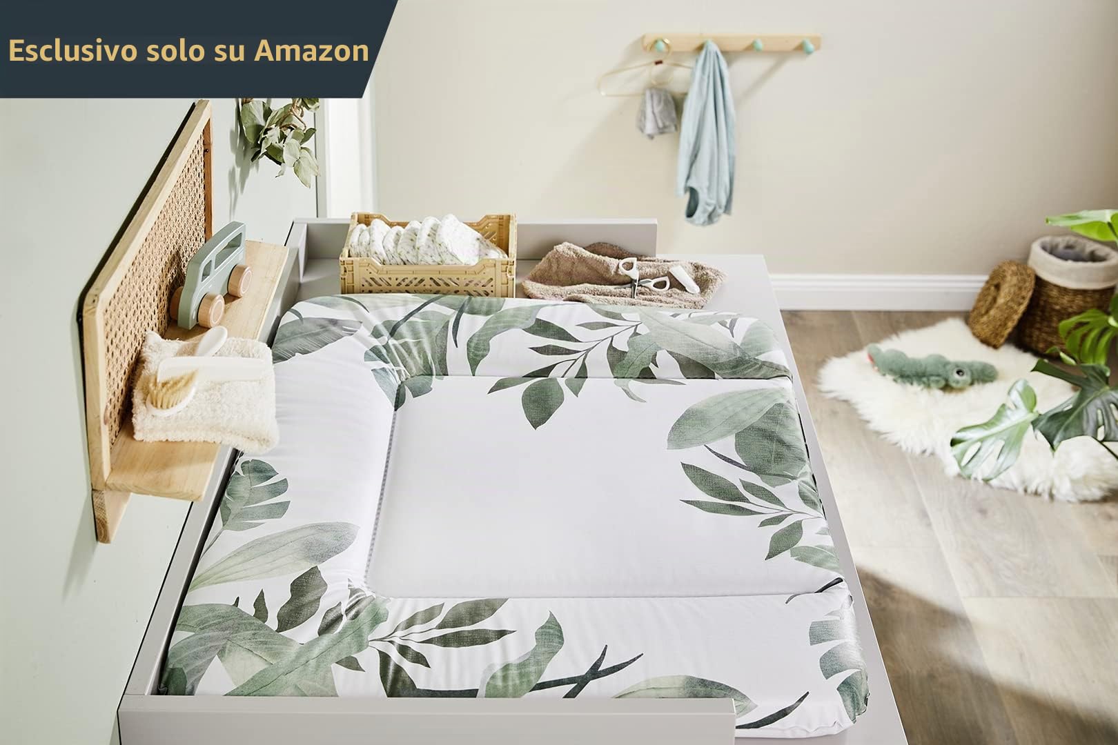 rotho-babydesign-materassino-fasciatoio-soft-tropical-85x72-cm image 3