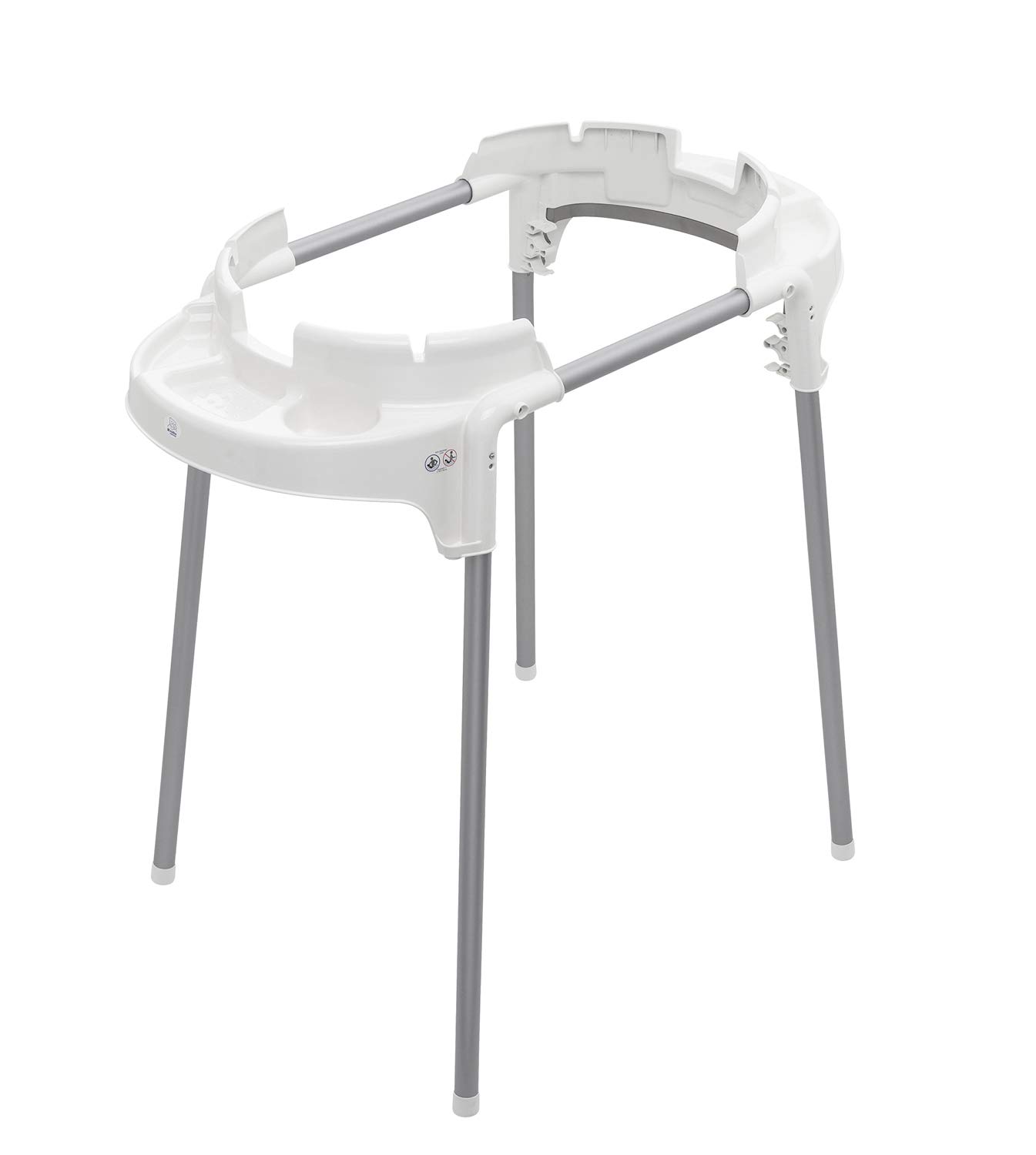 rotho-babydesign-top-stazione-bagnetto-100-cm-con-vaschetta-e-cavalletto-regolab image 4
