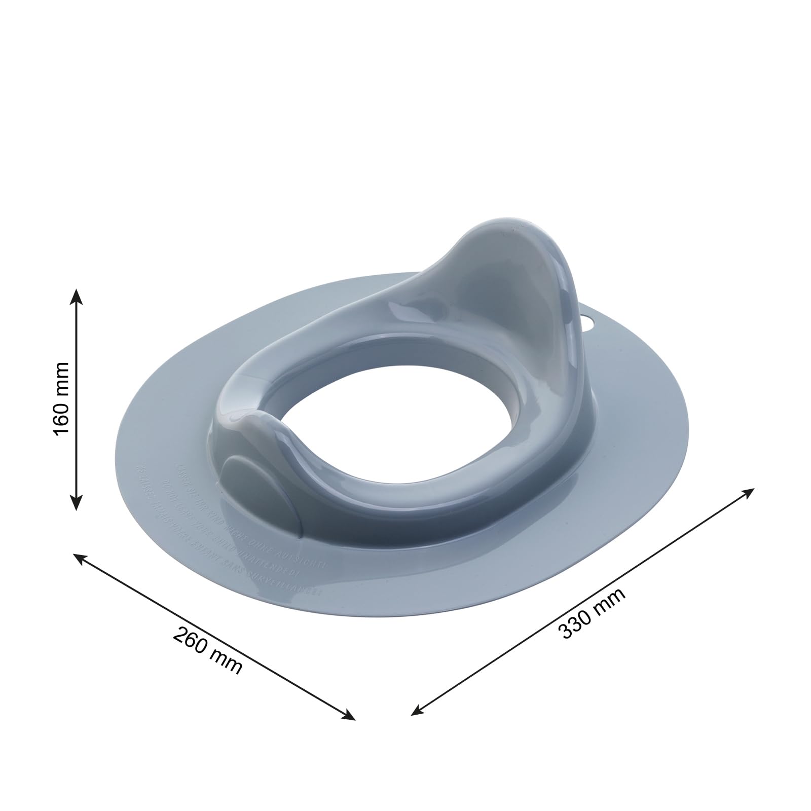 rotho-babydesign-bella-bambina-riduttore-wc-stone-grey image 2