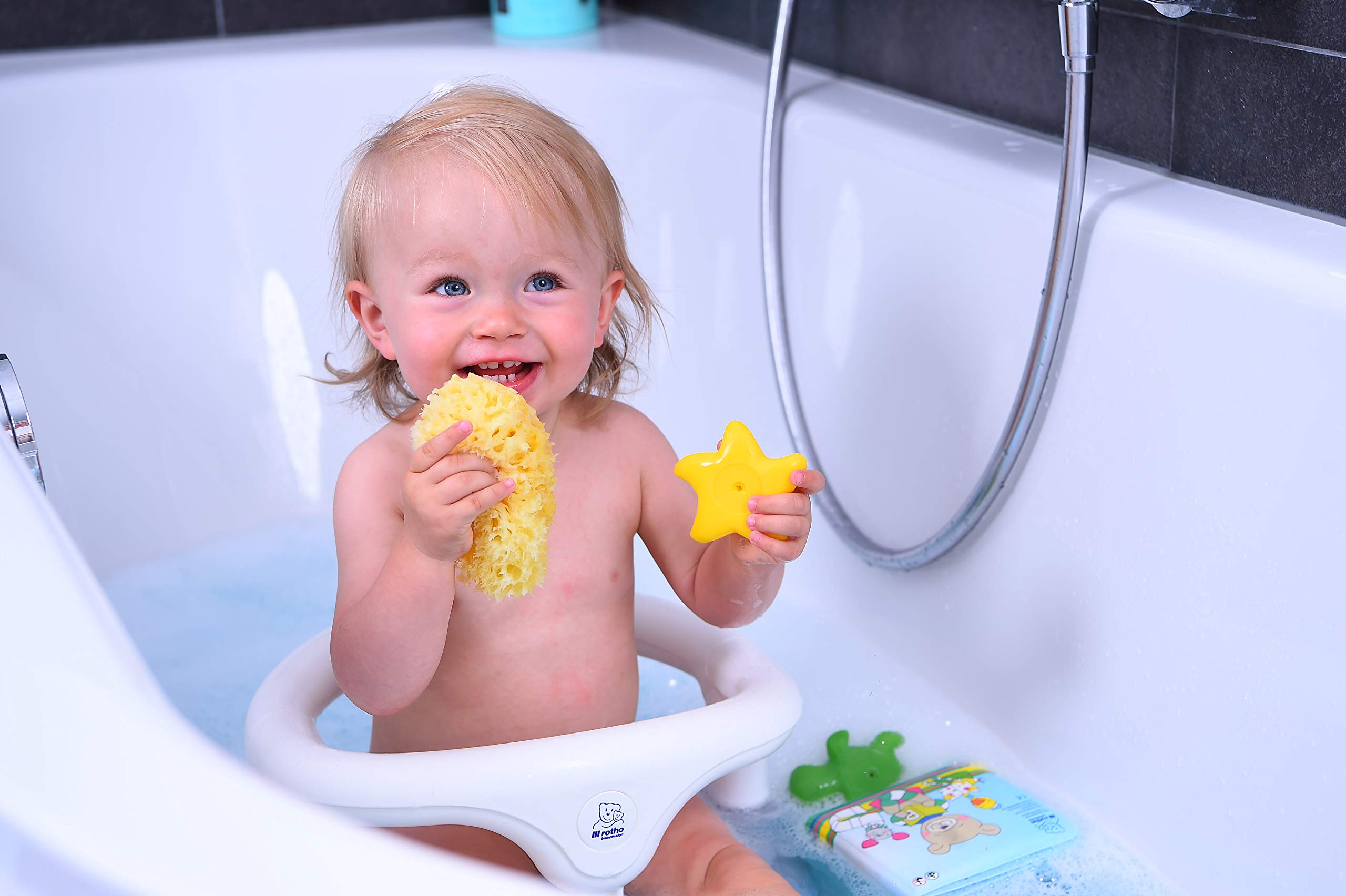 rotho-babydesign-seggiolino-da-bagno-7-16-mesi-fino-a-13-kg-argento-perlato-bian image 5