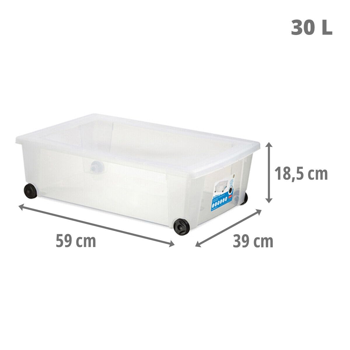 stefanplast-roll-box-contenitore-multiuso-con-ruote-bianco-59x39x18-5h-cm image 4