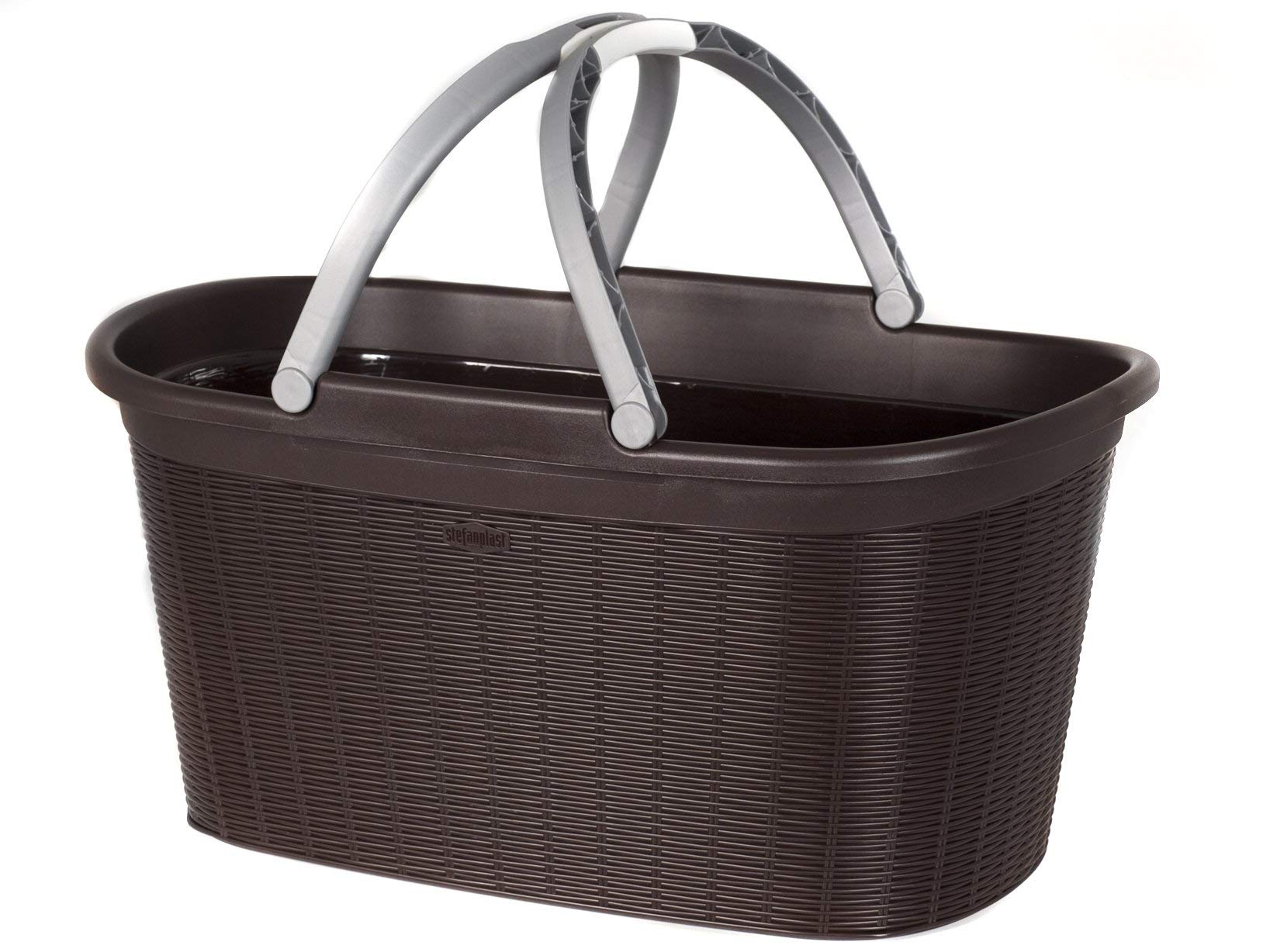 stefanplast-elegance-cesta-biancheria-con-maniglie-effetto-rattan image 3