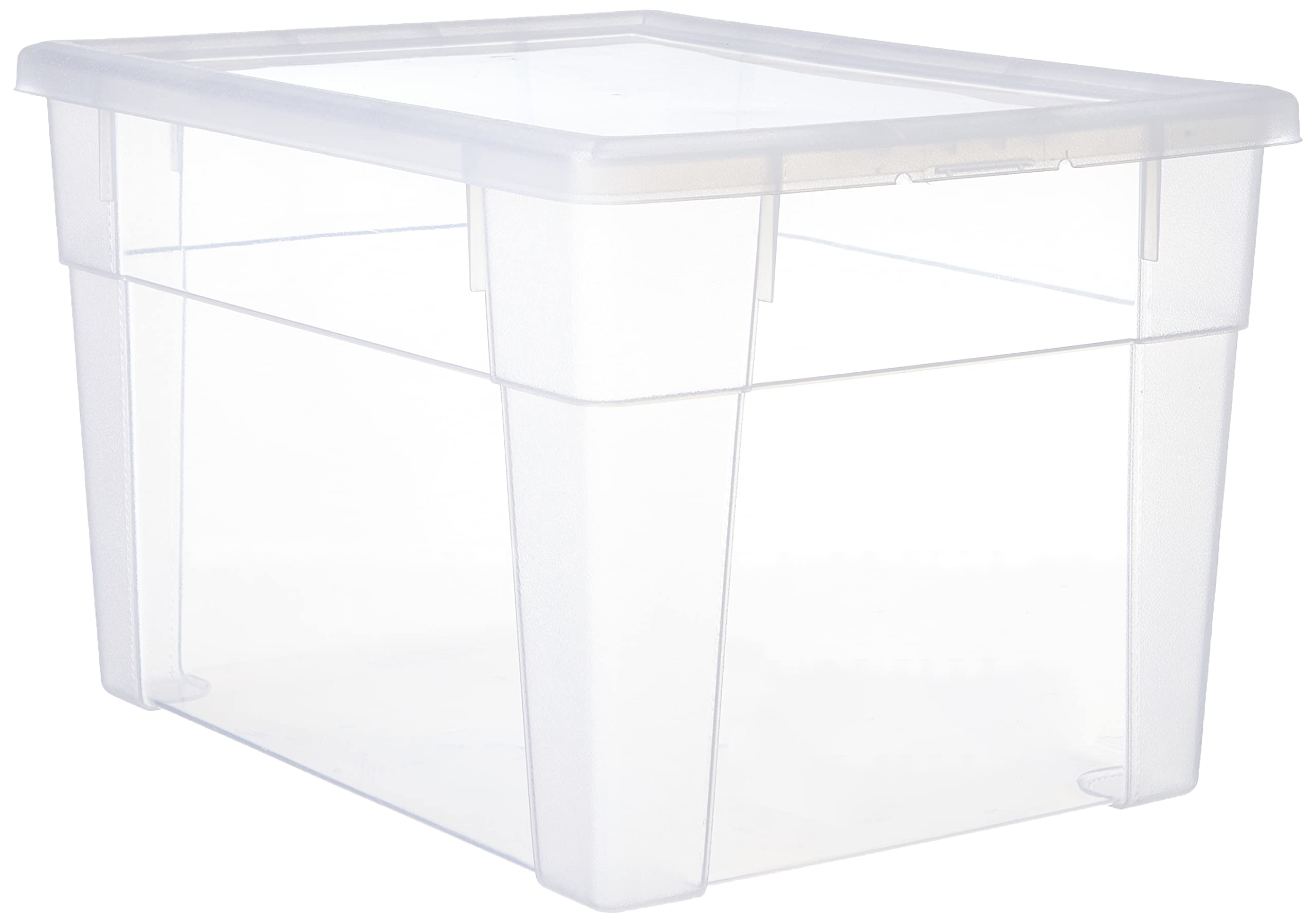 stefanplast-visualbox-scatola-plastica-bianco-trasparente-39x29x24-cm image 2