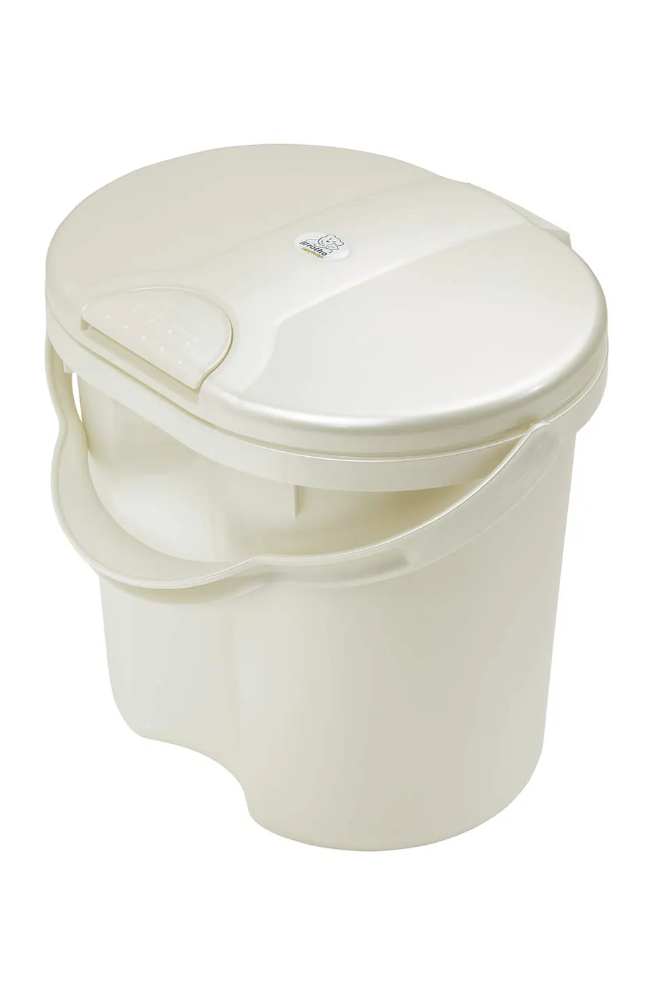 rotho-babydesign-top-secchio-per-pannolini-11-l-bianco-crema-perlato image 1