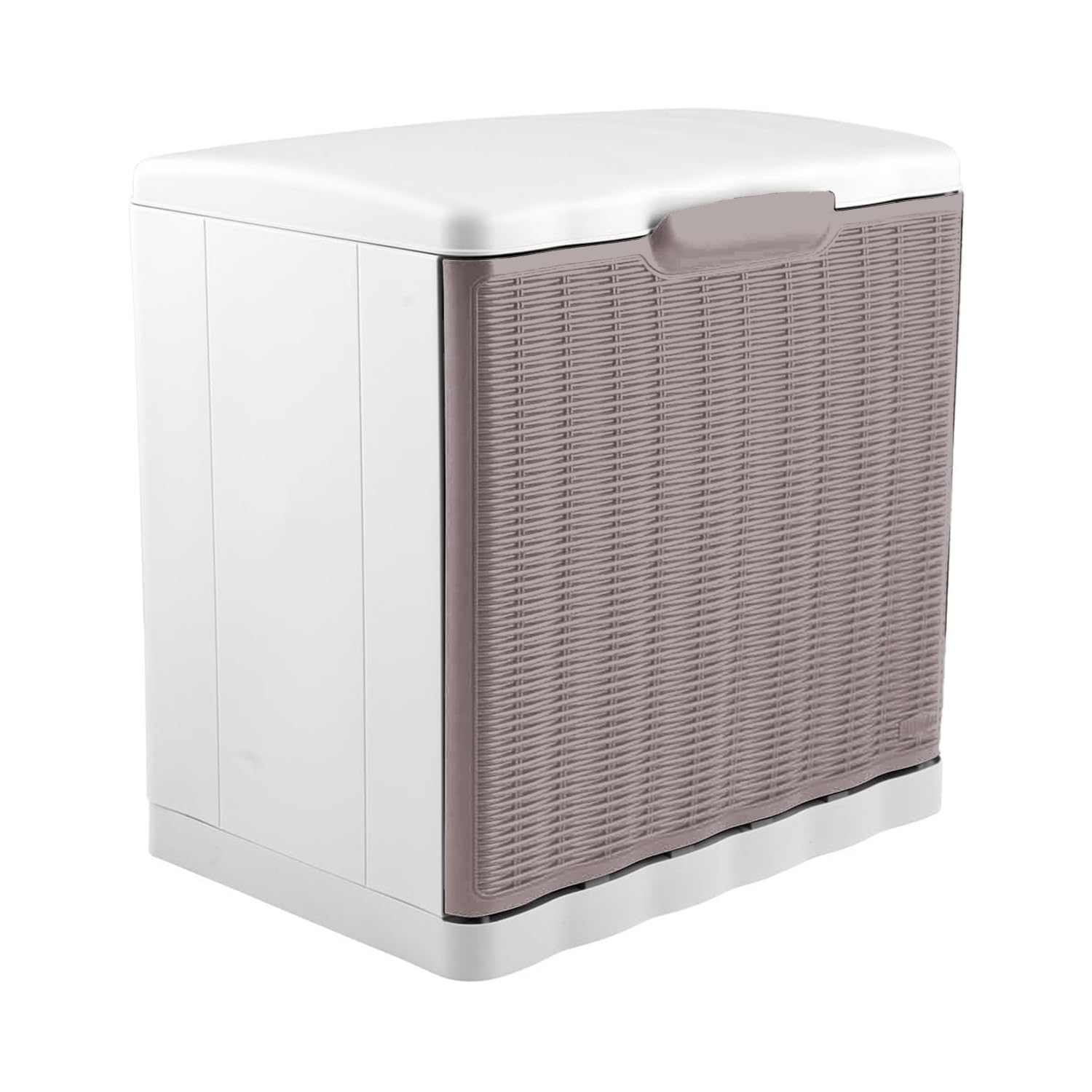 stefanplast-elegance-scarpiera-modulare-rattan-tortora-40x30x40h-cm image 1