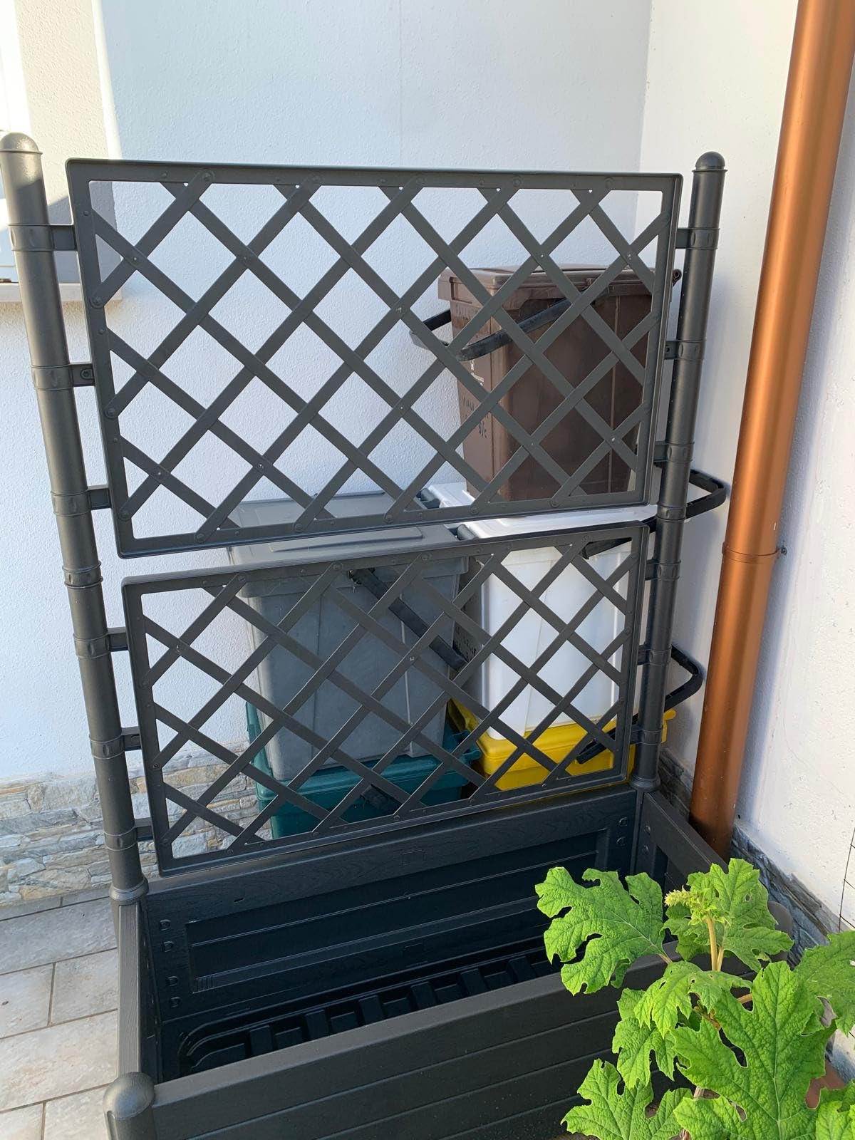 Privacy verde in condominio