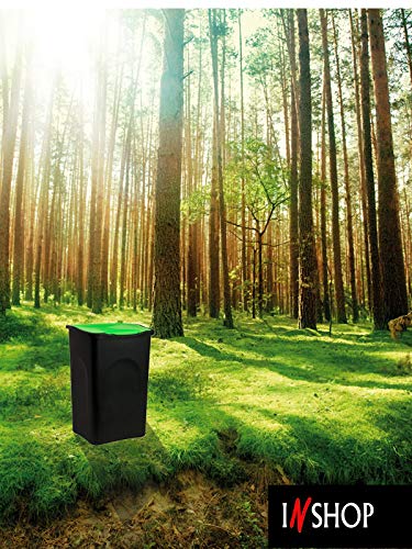 stefanplast-ecogreen-pattumiera-50-litri-37x37x56-nero-verde image 8