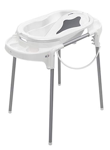 rotho-babydesign-top-stazione-bagnetto-100-cm-con-vaschetta-e-cavalletto-regolab image 8