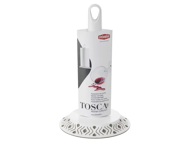 stefanplast-tosca-portarotolo-da-cucina-17-cm-tortora image 1
