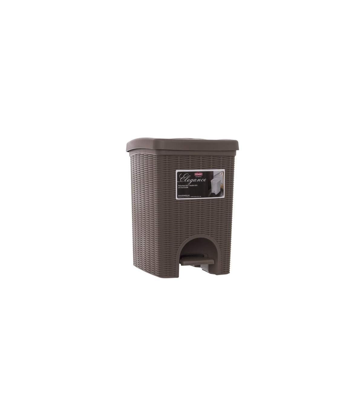 stefanplast-elegance-pattumiera-a-pedale-20-l-bianca-31x27-5x39-cm image 7