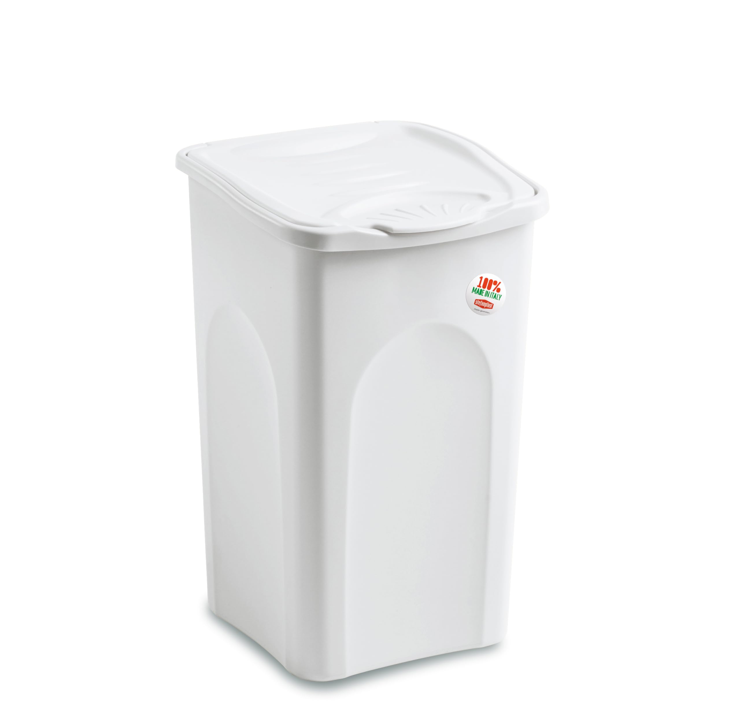 stefanplast-elegance-portabiancheria-chiuso-50-l-bianco-37-x-37-x-56h-cm image 1