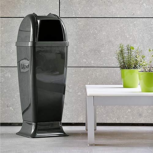 stefanplast-diablo-gettacarte-con-posacenere-50-l-antracite image 7
